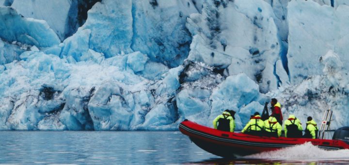 Jökulsárlón Glacier Lagoon by Zodiac